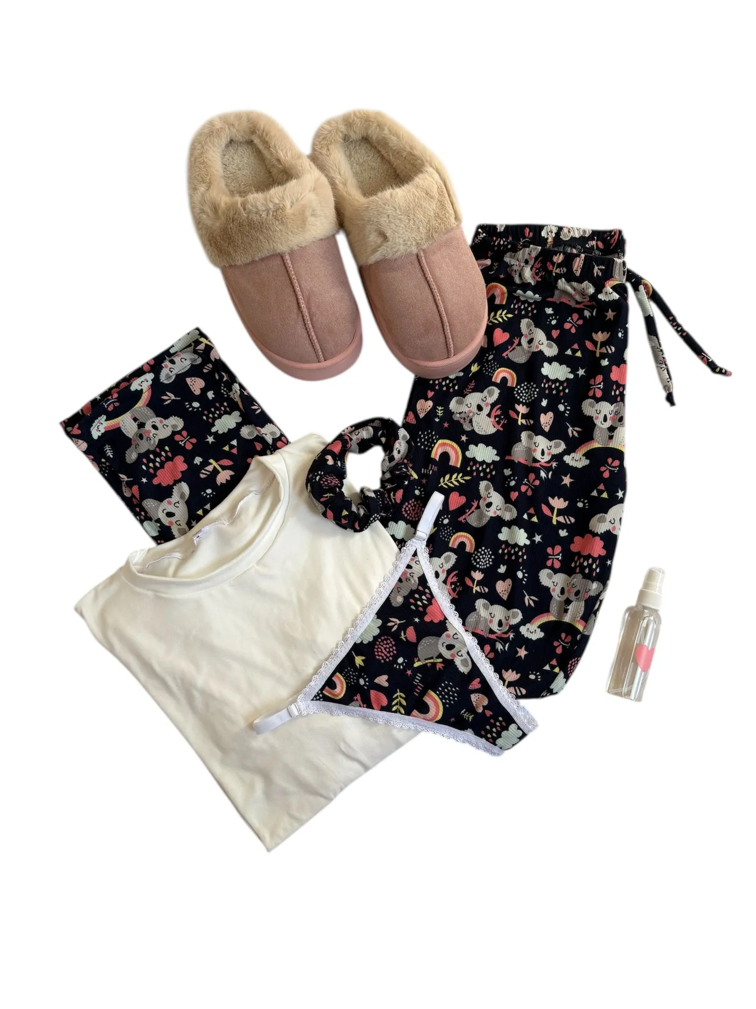 Pijama KOALA Pantalón + Reme Nude