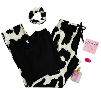 Pijama - Pantalón + Reme + Short + Top