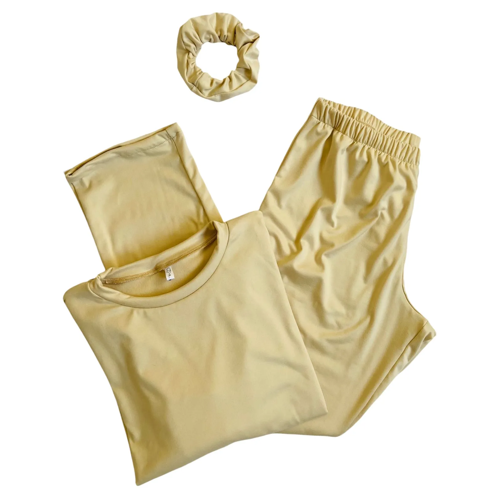 Pijama ALMA CAMEL Pantalón + Reme