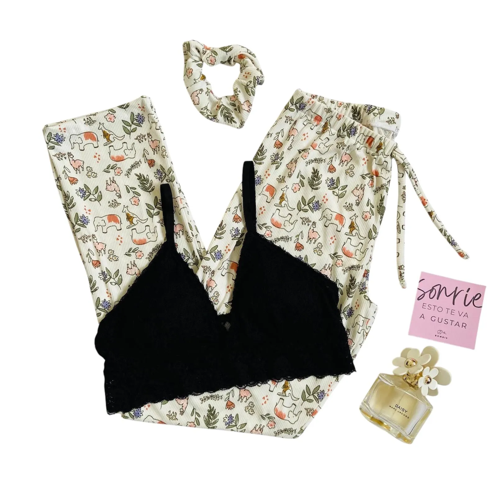 Pijama ANIMALITOS Pantalón + Top Lola