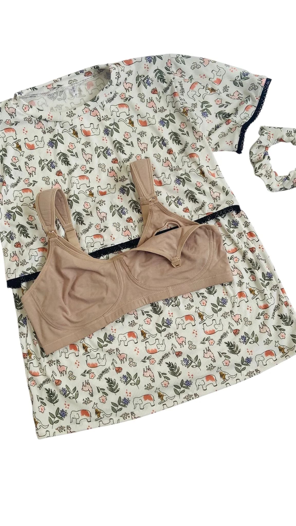 Pijama MATERNAL ANIMALITOS Reme + Corpi